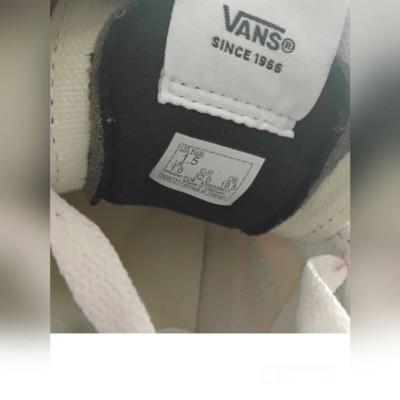 Kids Sk8-Hi Red Vans - Picture 5 of 6